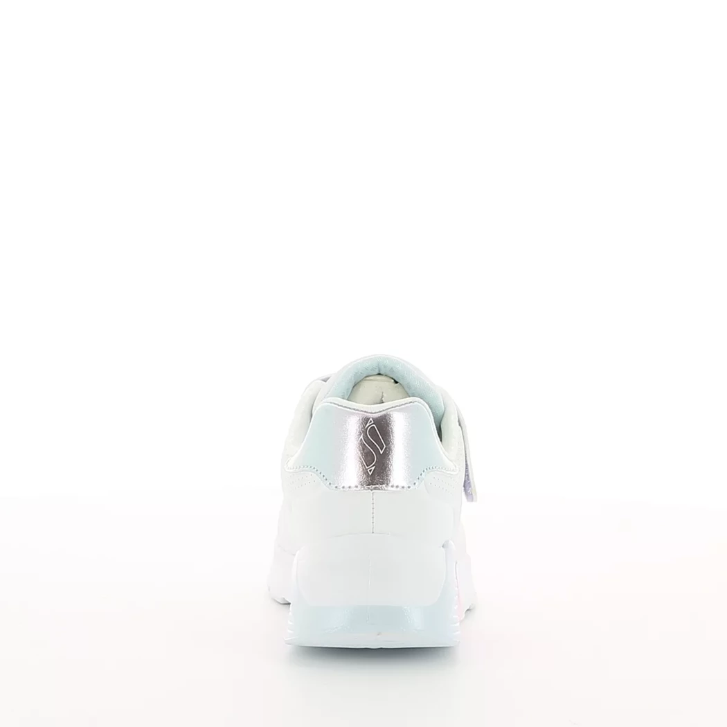 Image (3) de la chaussures Skechers - Baskets Blanc en Cuir synthétique