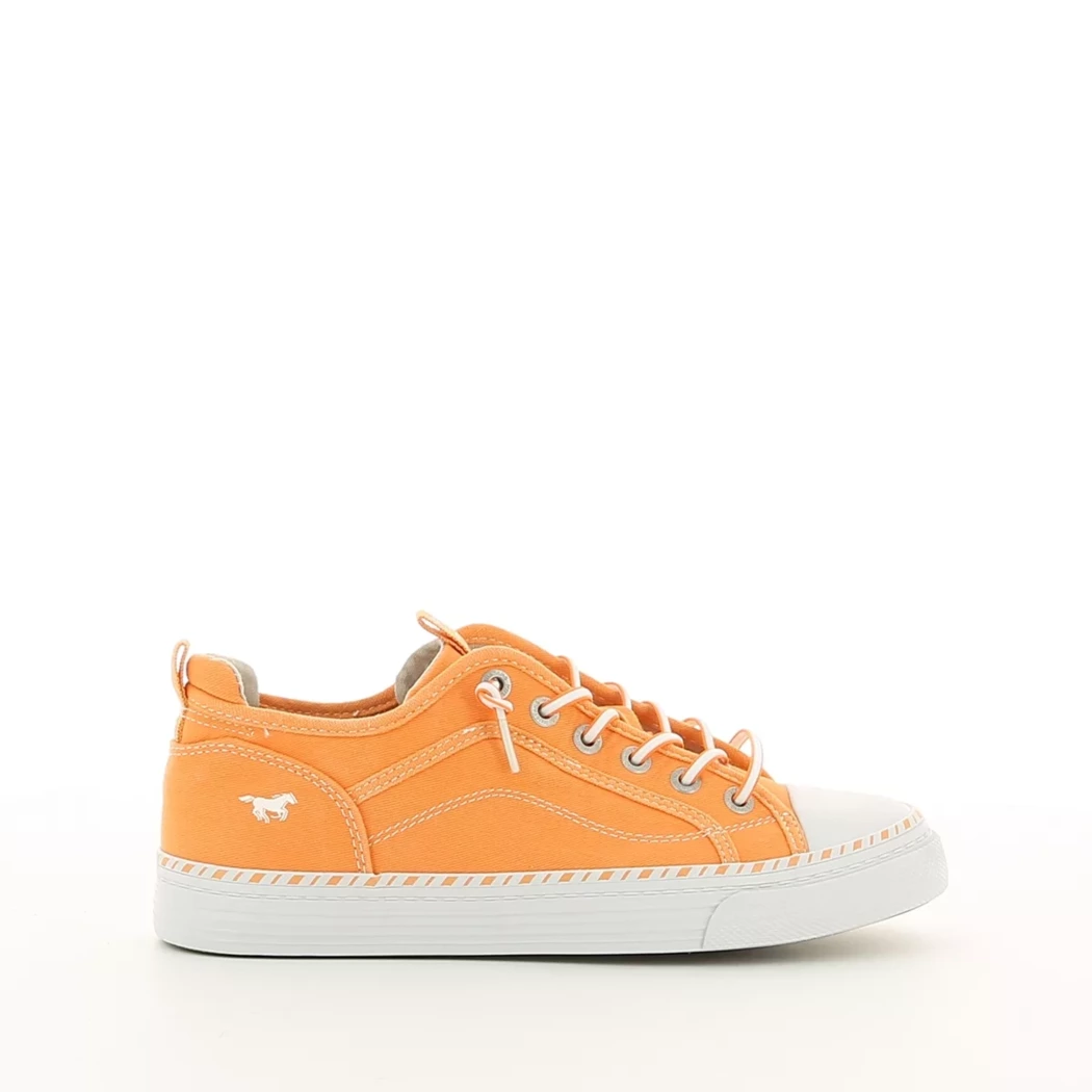 Image (2) de la chaussures Mustang - Baskets Orange en Textile