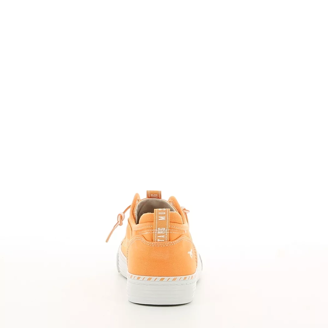 Image (3) de la chaussures Mustang - Baskets Orange en Textile