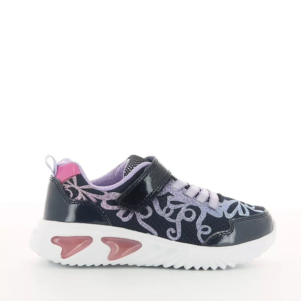 Image (2) de la chaussures Geox - Baskets Bleu en Cuir synthétique