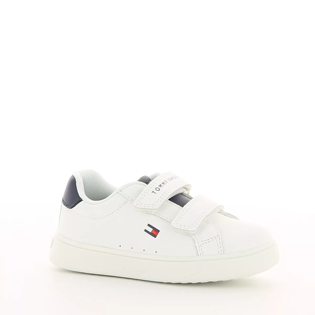 Image (1) de la chaussures Tommy Hilfiger - Baskets Blanc en Cuir synthétique