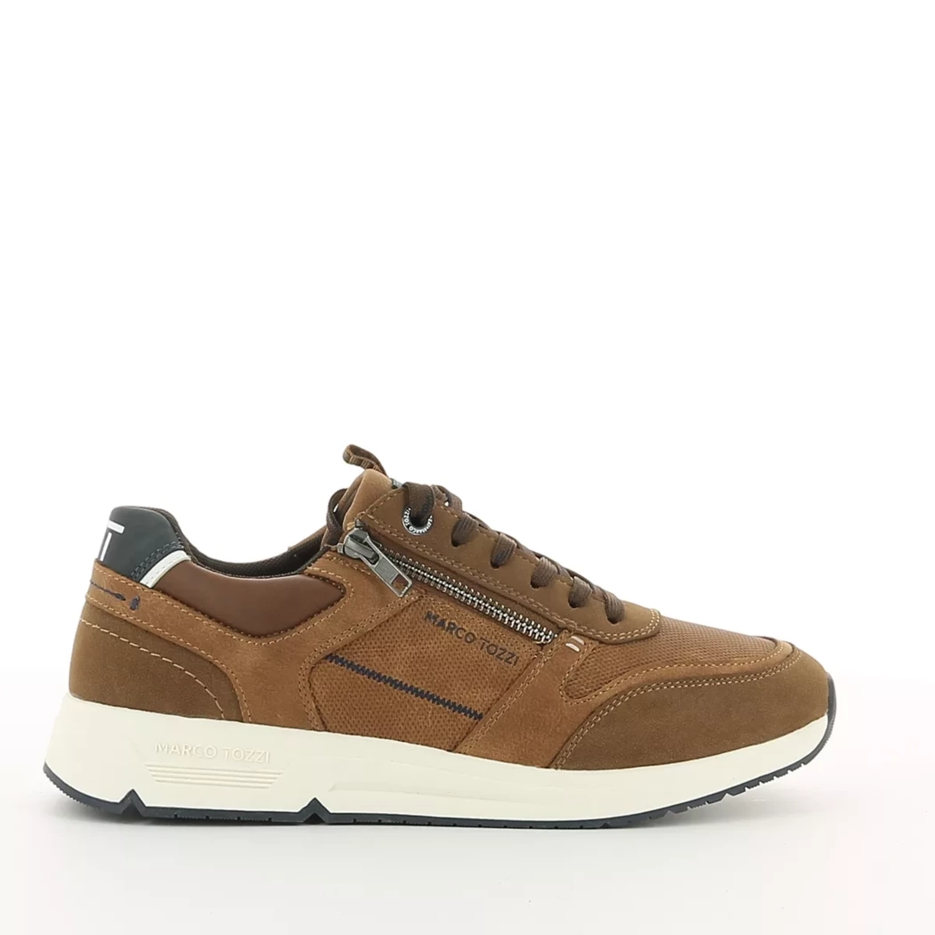 Image (2) de la chaussures Marco Tozzi - Baskets Cuir naturel / Cognac en Cuir nubuck