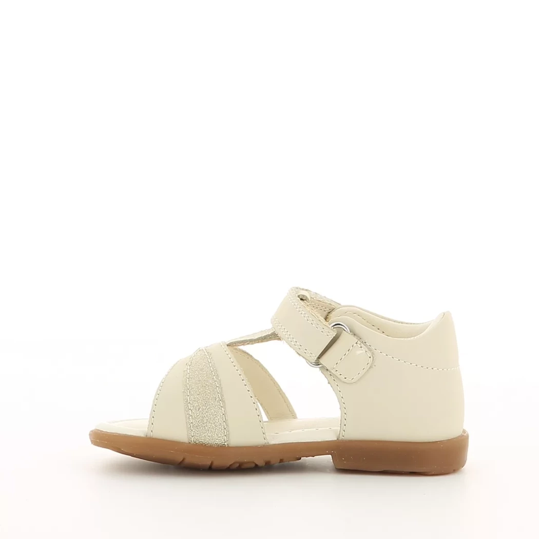 Image (4) de la chaussures Geox - Sandales et Nu-Pieds Beige en Cuir