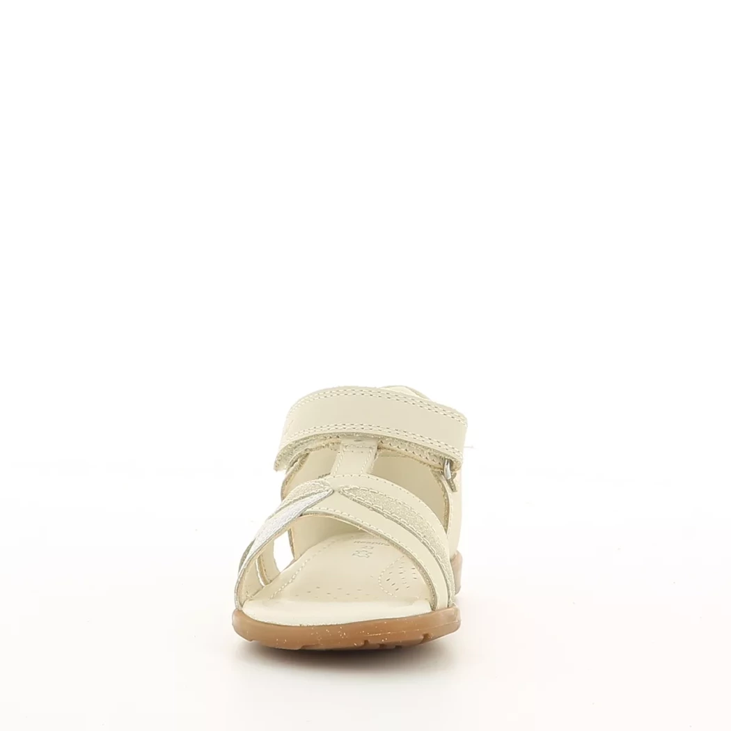 Image (5) de la chaussures Geox - Sandales et Nu-Pieds Beige en Cuir