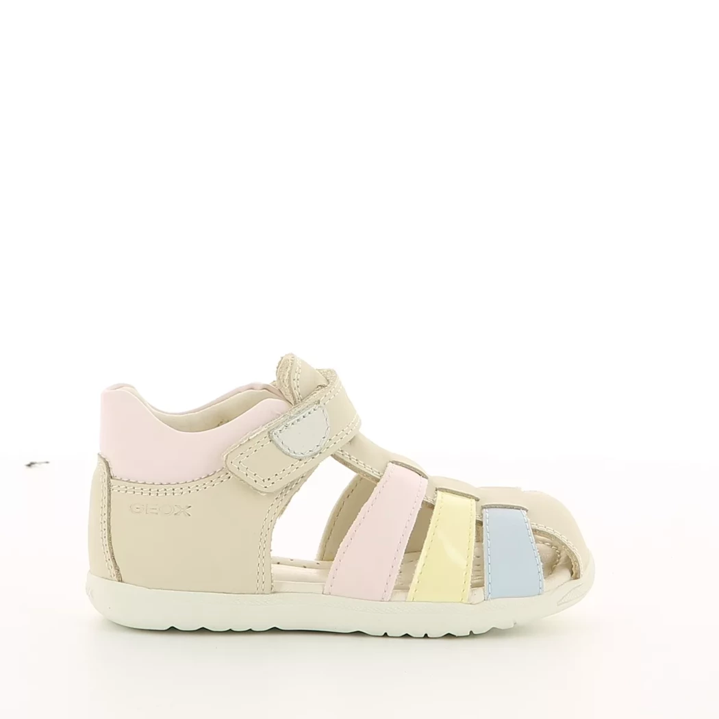 Image (2) de la chaussures Geox - Sandales et Nu-Pieds Beige en Cuir