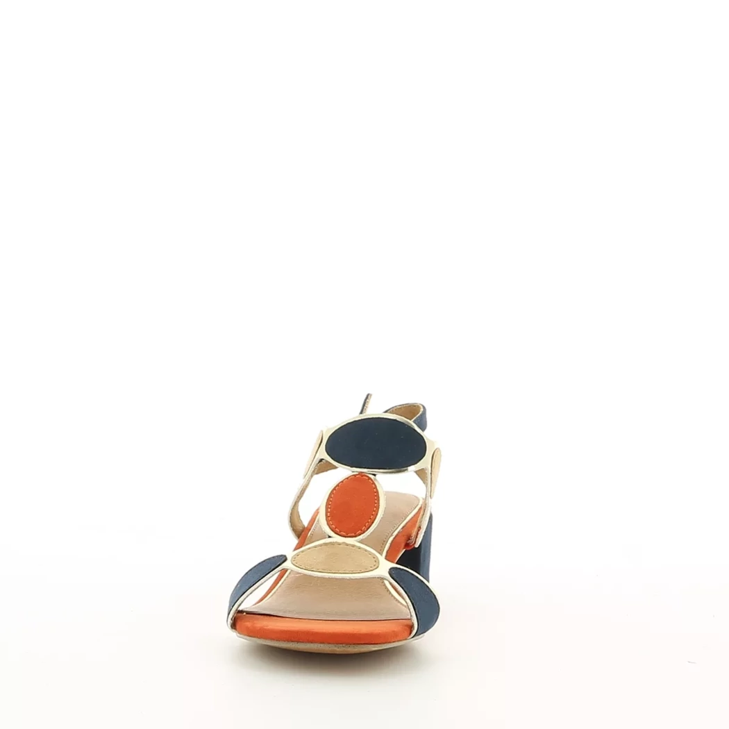 Image (5) de la chaussures Marco Tozzi - Sandales et Nu-Pieds Bleu en Cuir synthétique