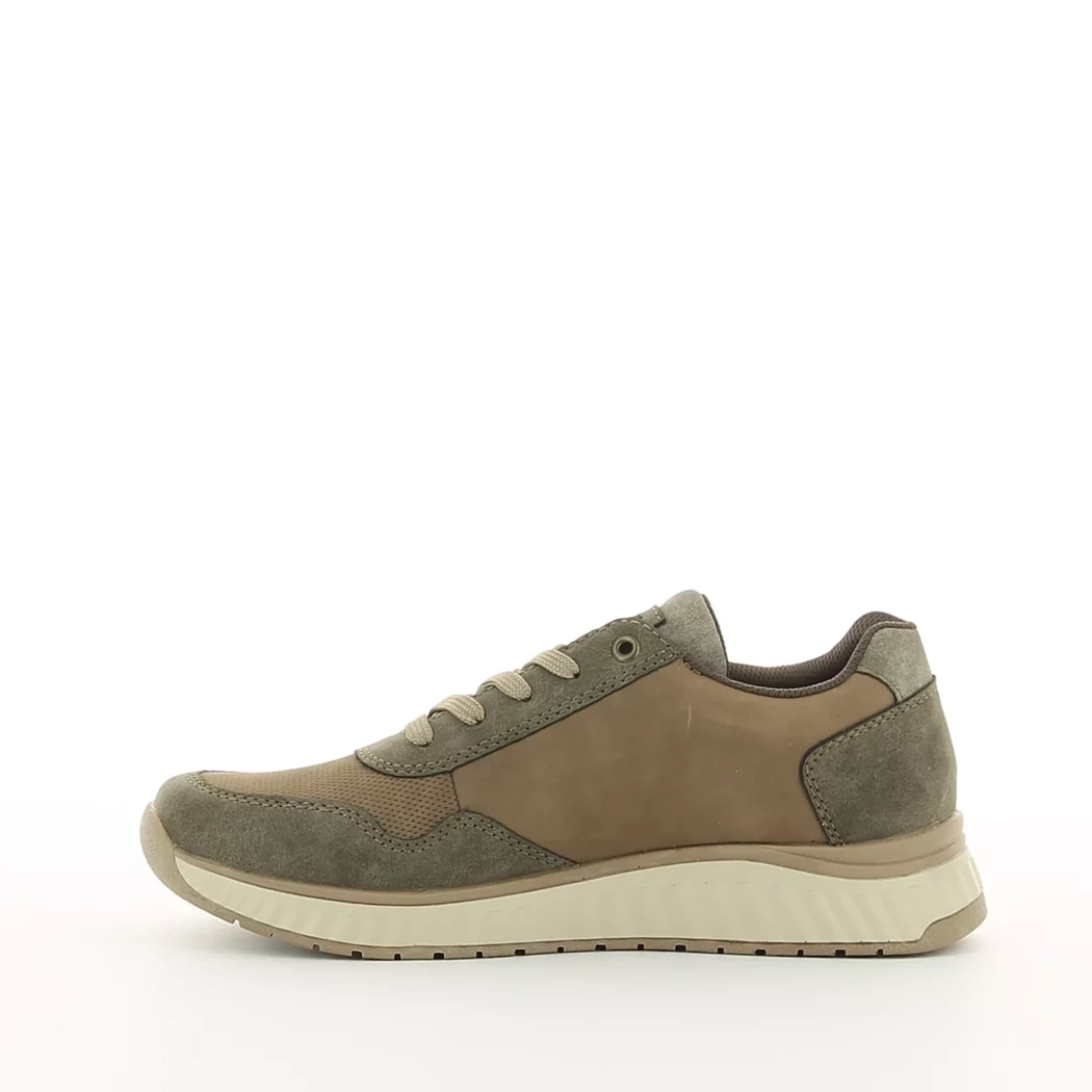 Image (4) de la chaussures Rieker - Baskets Taupe en Multi-Matières