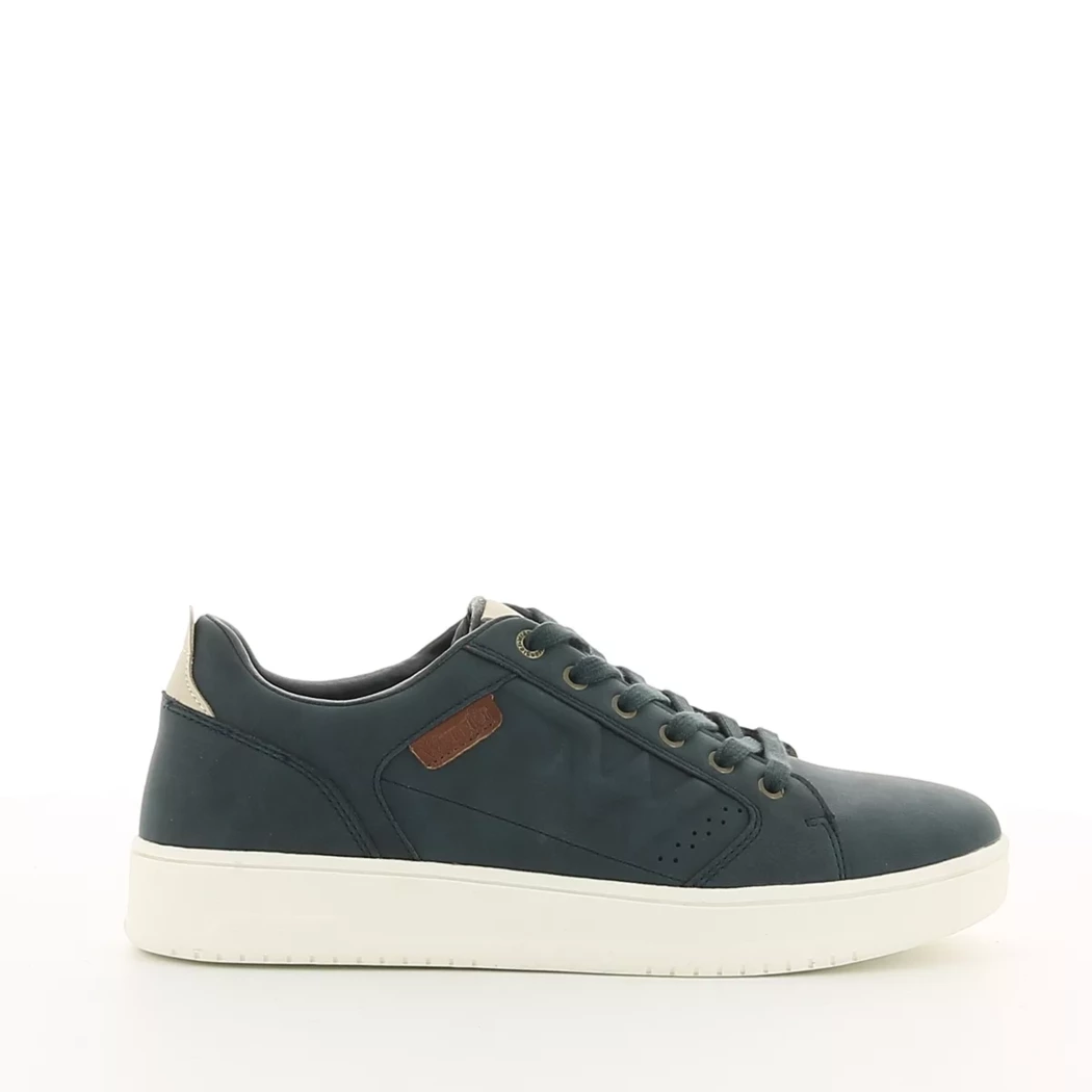 Image (2) de la chaussures Wrangler - Baskets Bleu en Cuir synthétique