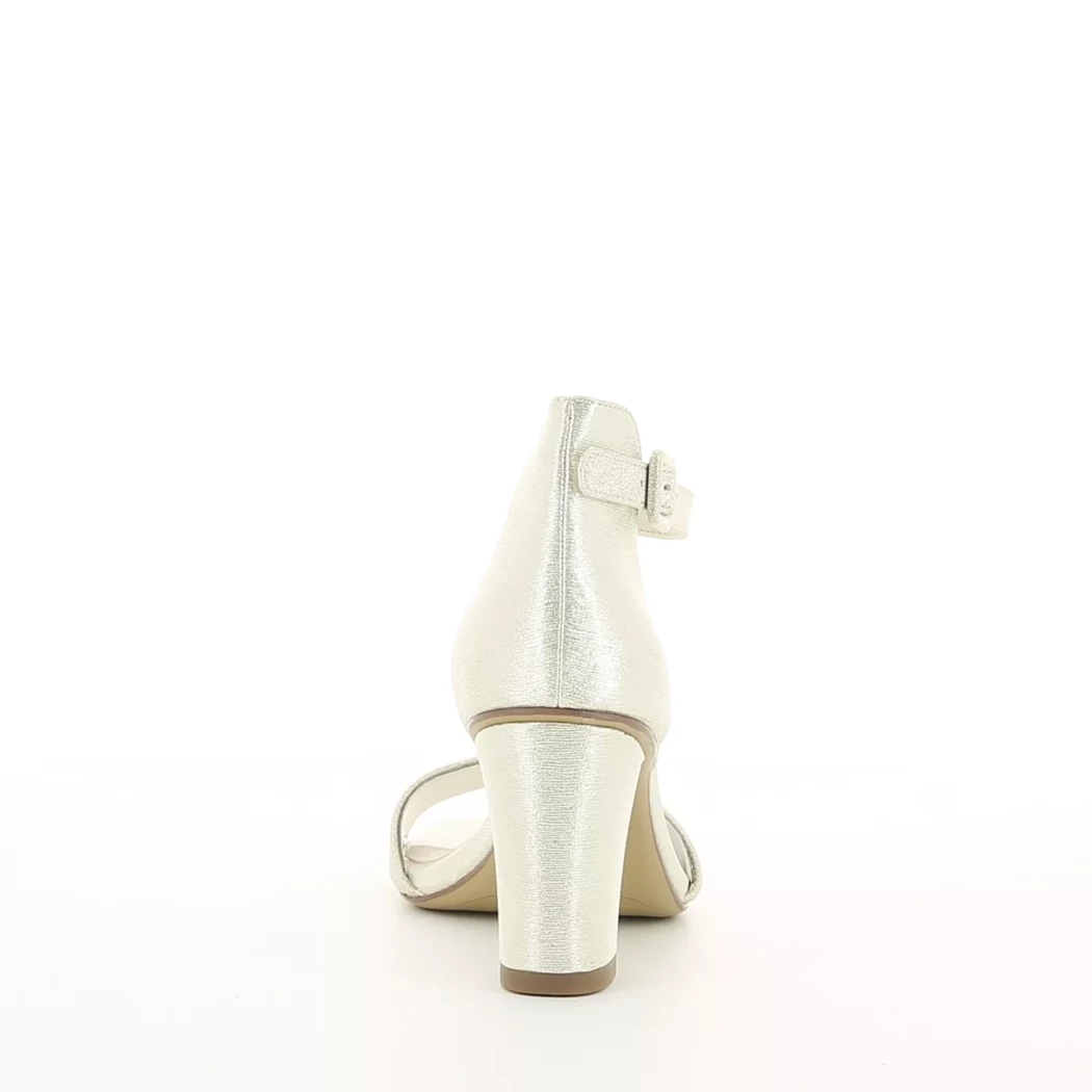 Image (3) de la chaussures Tamaris - Sandales et Nu-Pieds Or / Bronze / Platine en Cuir synthétique