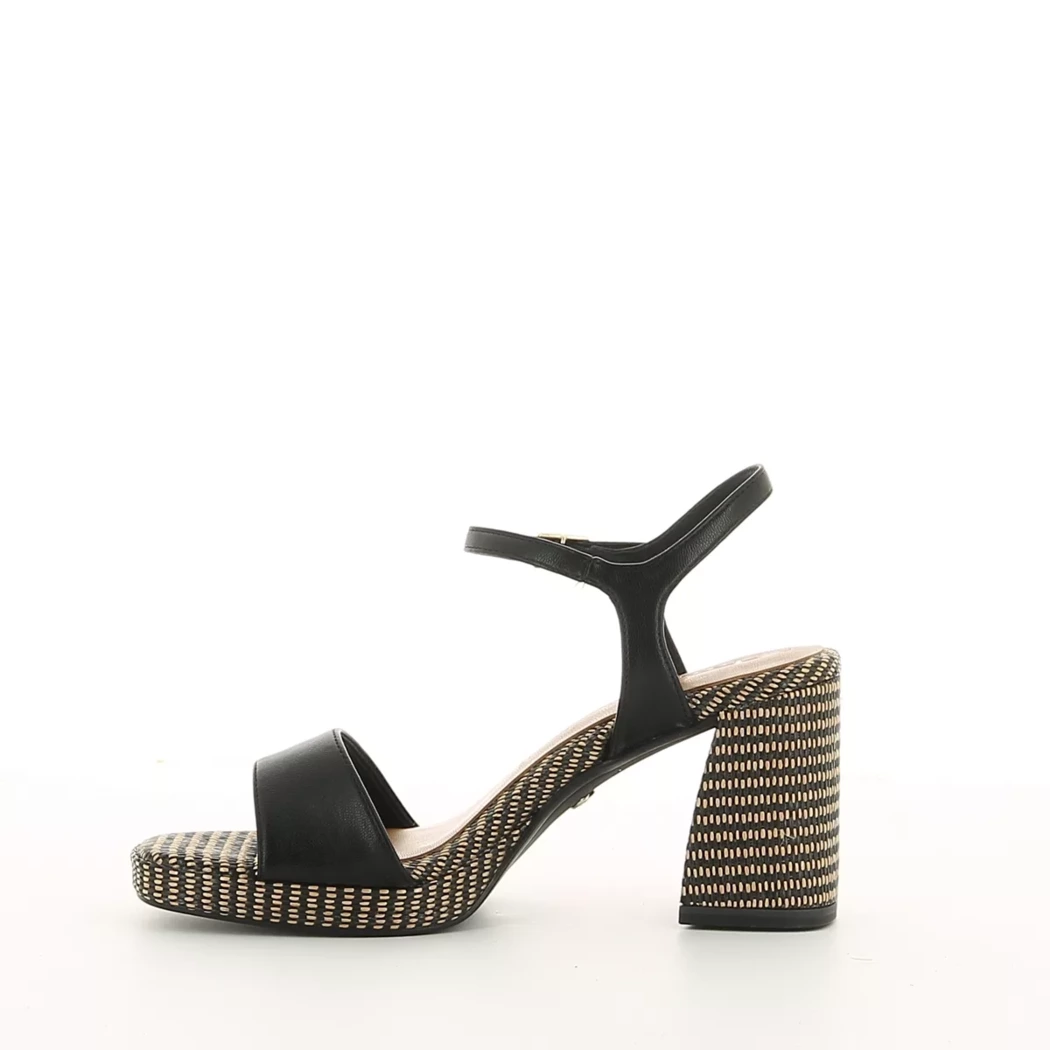 Image (4) de la chaussures Tamaris - Sandales et Nu-Pieds Noir en Cuir synthétique