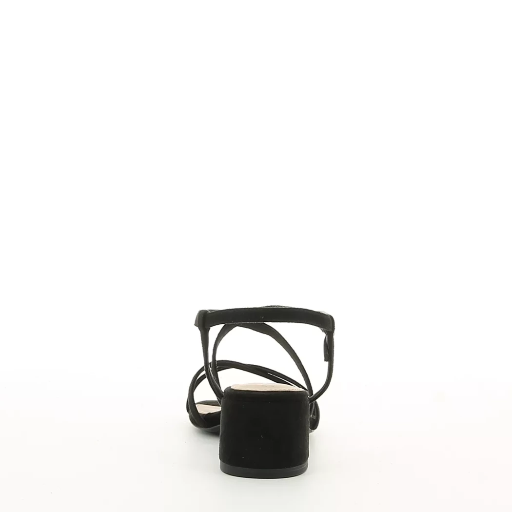 Image (3) de la chaussures Tamaris - Sandales et Nu-Pieds Noir en Cuir synthétique