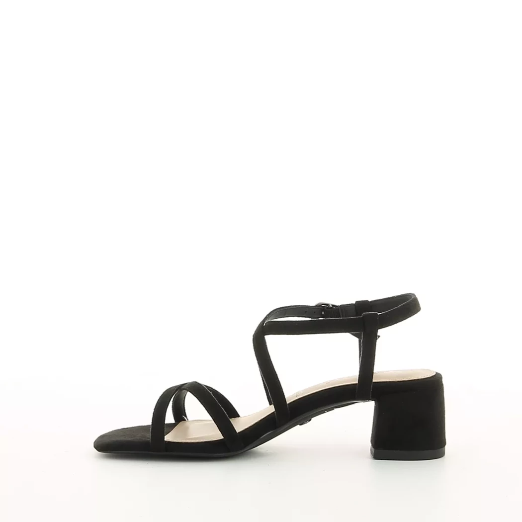 Image (4) de la chaussures Tamaris - Sandales et Nu-Pieds Noir en Cuir synthétique