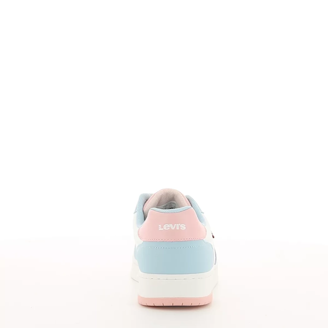 Image (3) de la chaussures Levi's - Baskets Blanc en Cuir synthétique