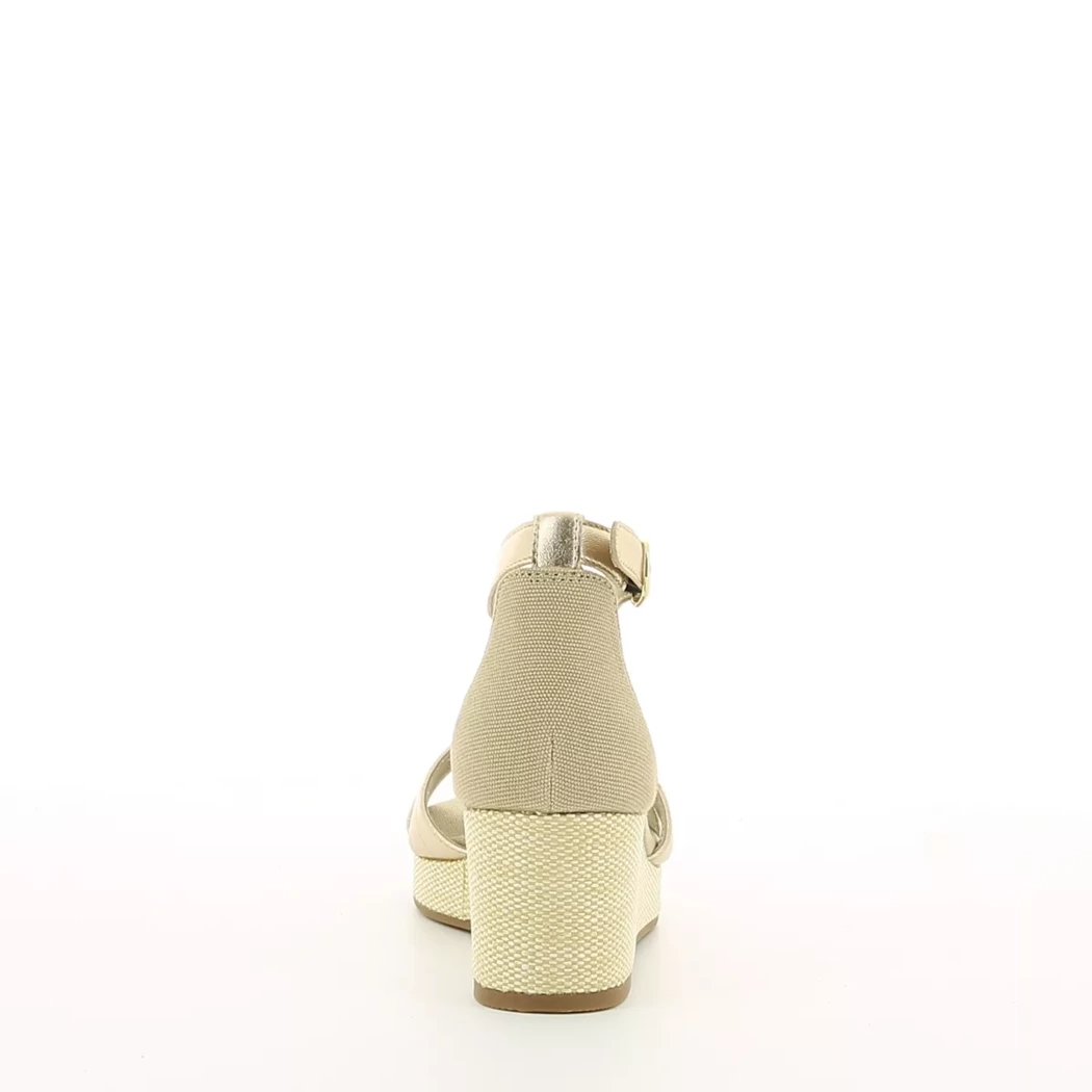 Image (3) de la chaussures Tommy Hilfiger - Sandales et Nu-Pieds Or / Bronze / Platine en Cuir