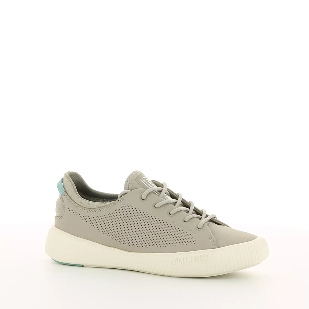 Image (1) de la chaussures Palladium - Baskets Taupe en Cuir
