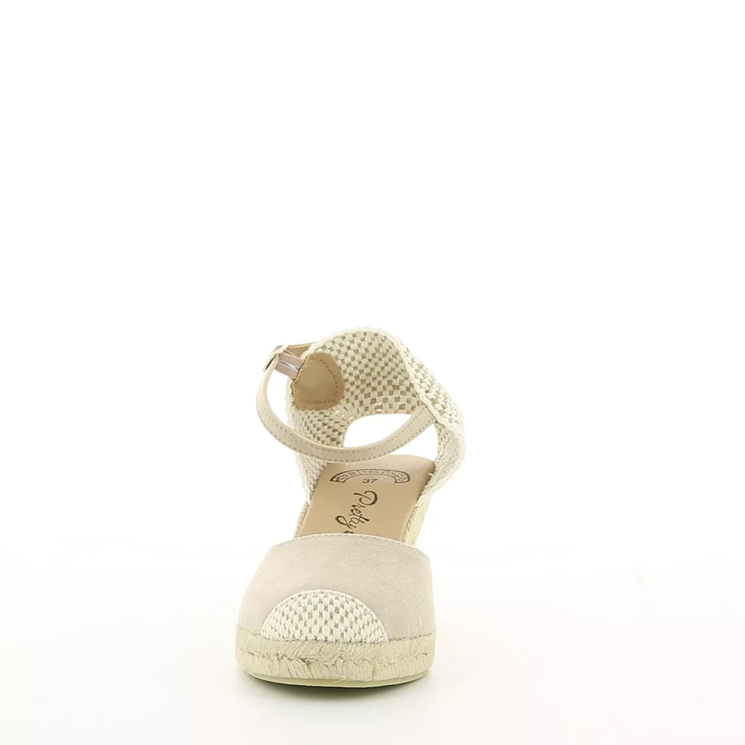 Image (5) de la chaussures Paloma Totem - Escarpins Beige en Cuir synthétique