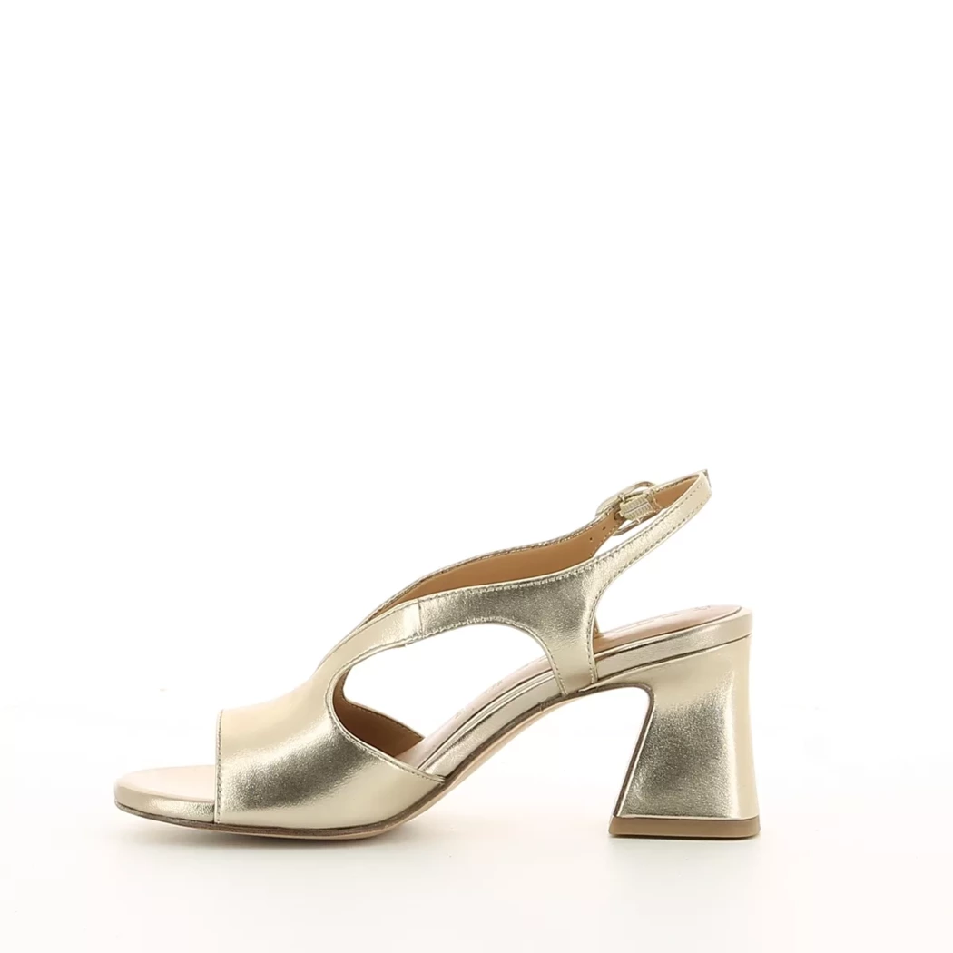 Image (4) de la chaussures Tamaris - Sandales et Nu-Pieds Or / Bronze / Platine en Cuir