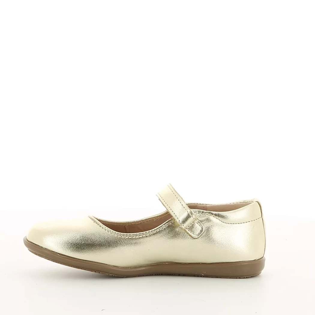 Image (4) de la chaussures Les Fees de Bengale - Ballerines Or / Bronze / Platine en Cuir