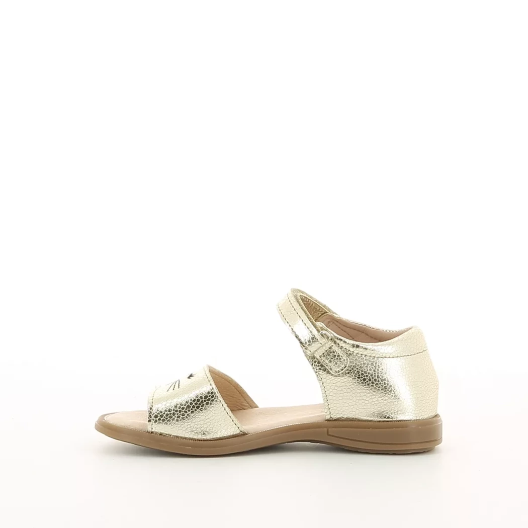 Image (4) de la chaussures Diabolo Studio - Sandales et Nu-Pieds Or / Bronze / Platine en Cuir