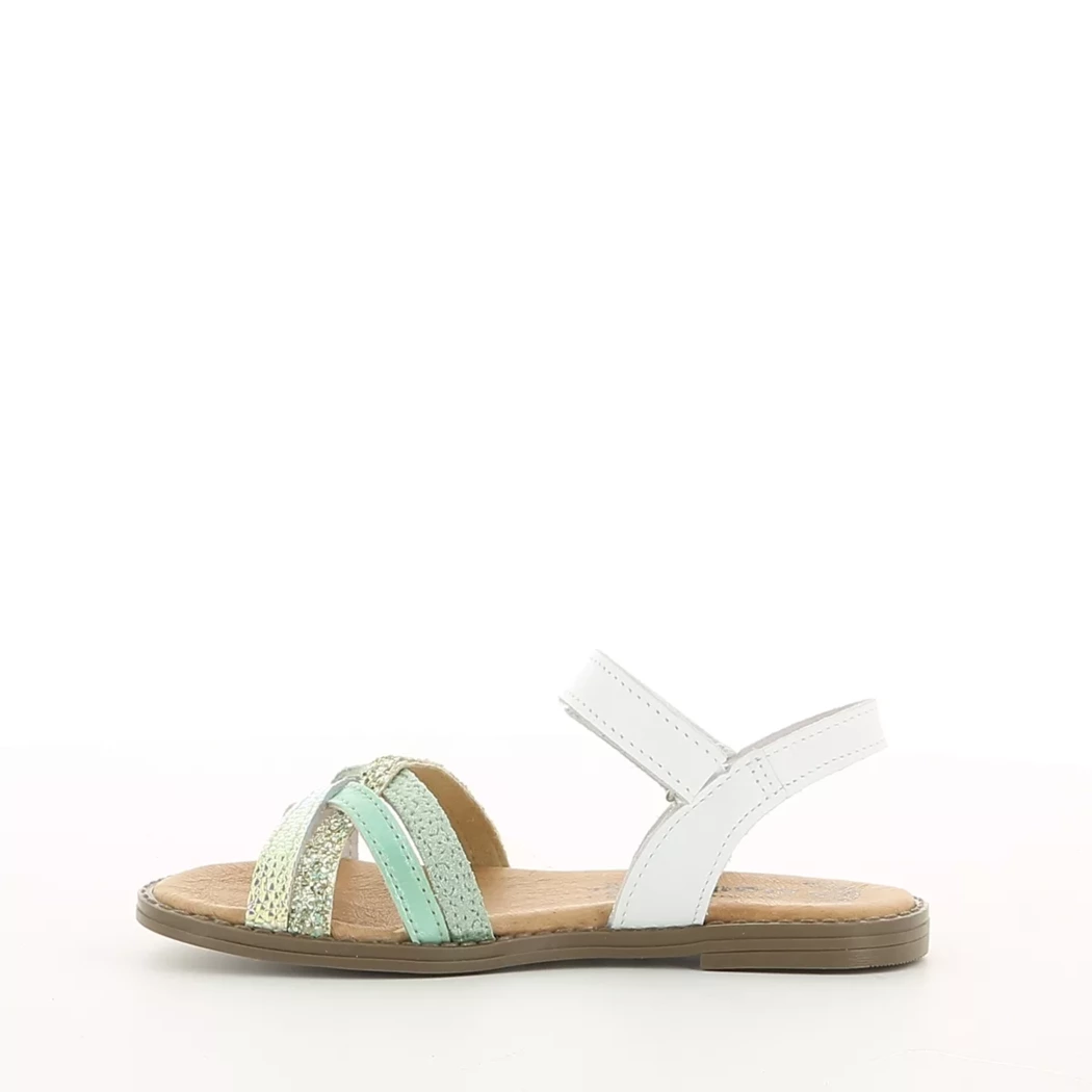 Image (4) de la chaussures Diabolo Studio - Sandales et Nu-Pieds Multicolore en Cuir