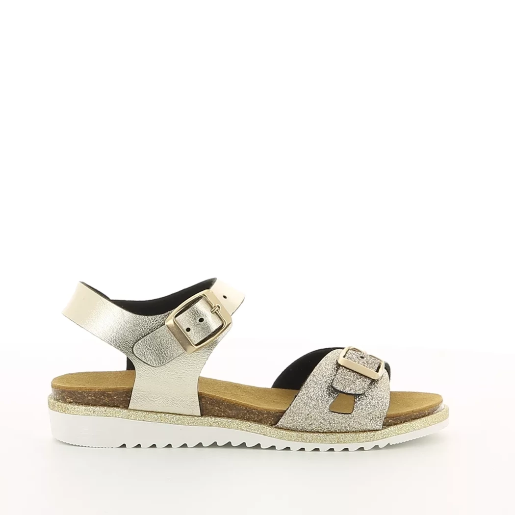 Image (2) de la chaussures Bio Divina - Sandales et Nu-Pieds Or / Bronze / Platine en Cuir synthétique