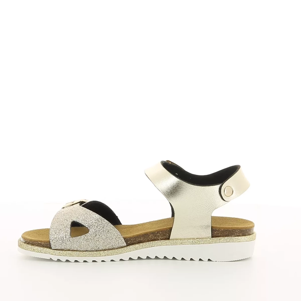 Image (4) de la chaussures Bio Divina - Sandales et Nu-Pieds Or / Bronze / Platine en Cuir synthétique