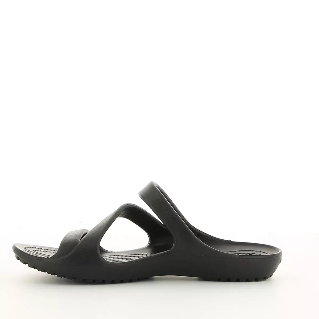 Image (4) de la chaussures Crocs - Mules et Sabots Noir en Caoutchouc