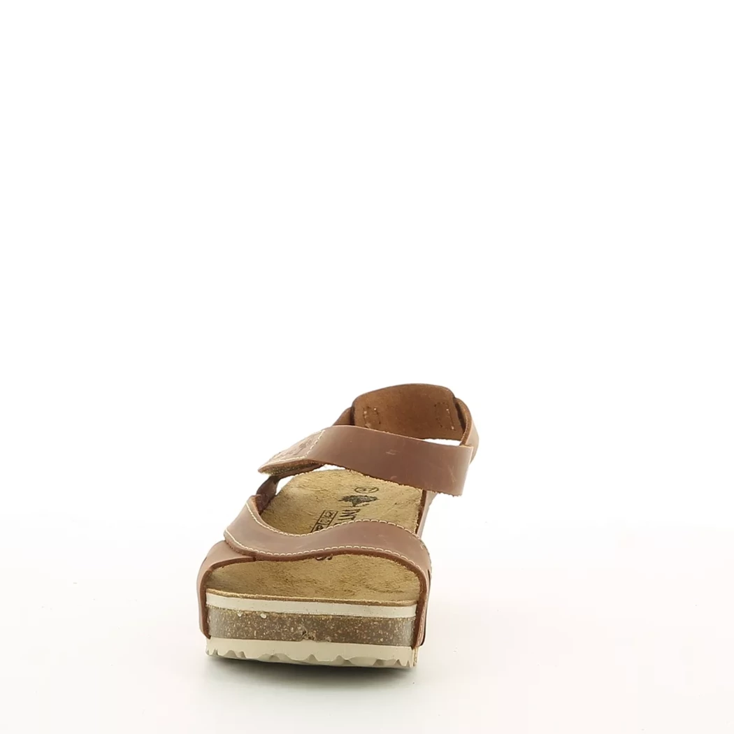 Image (5) de la chaussures Inter Bios - Sandales et Nu-Pieds Cuir naturel / Cognac en Cuir