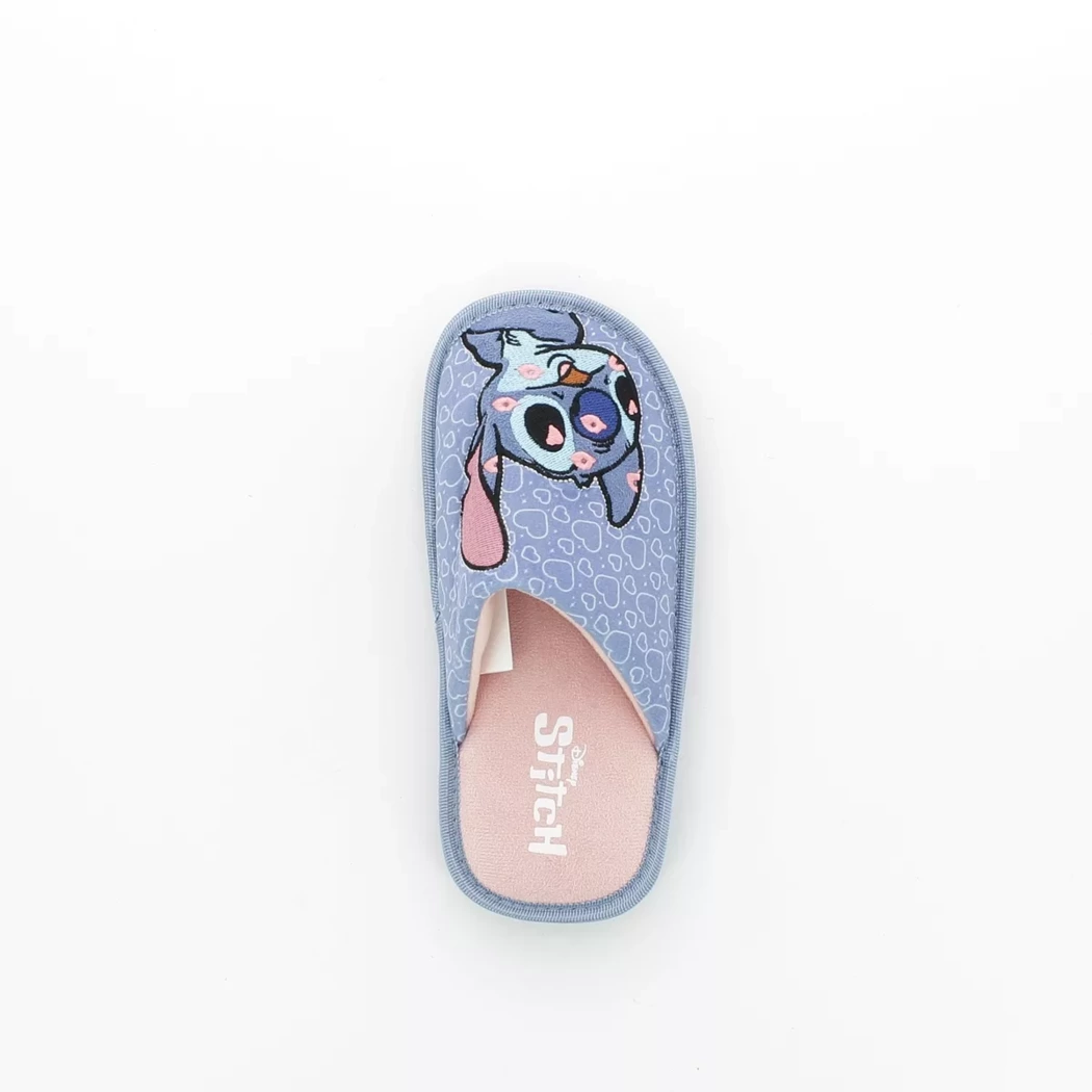 Image (6) de la chaussures Stitch - Pantoufles et Chaussons Bleu en Textile