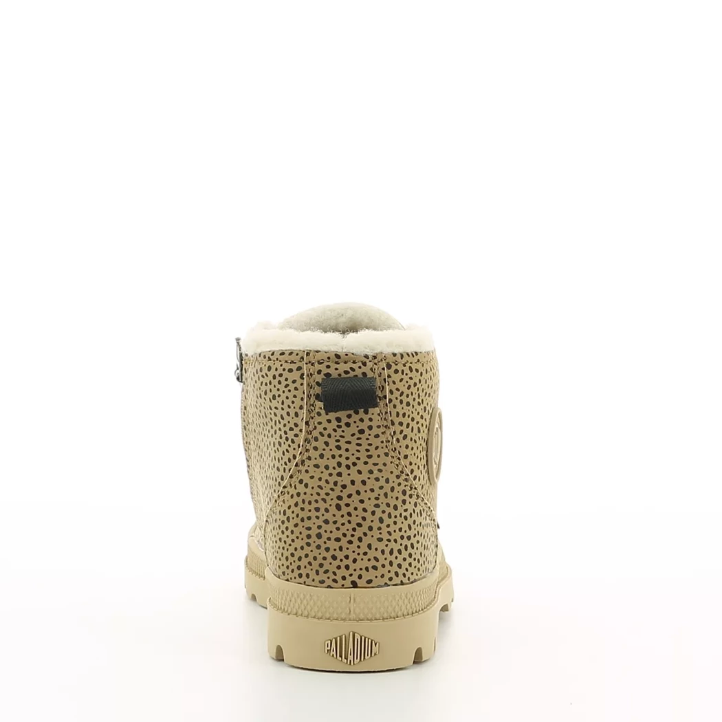 Image (3) de la chaussures Palladium - Bottines Cuir naturel / Cognac en Cuir nubuck