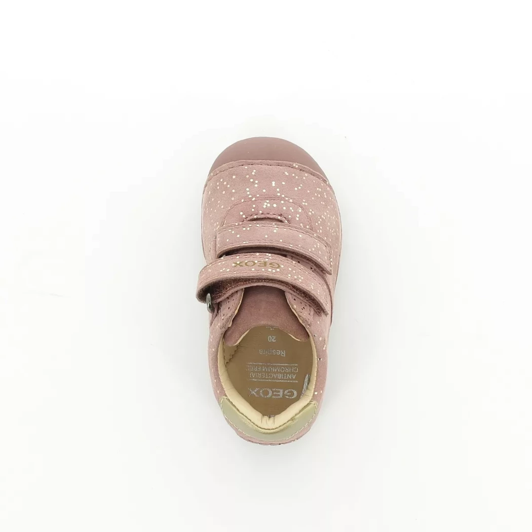 Image (6) de la chaussures Geox - Bottines Rose en Cuir nubuck
