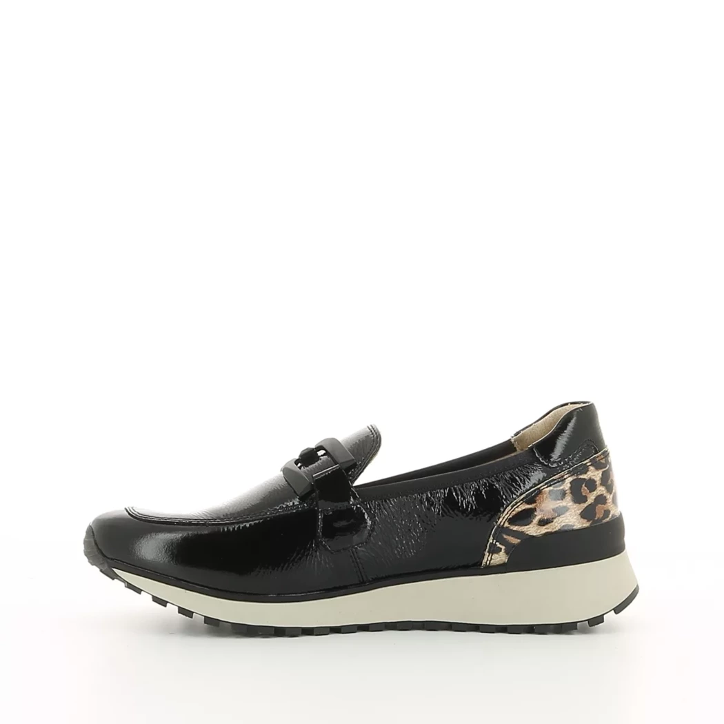 Image (4) de la chaussures Caprice - Mocassins Noir en Cuir vernis