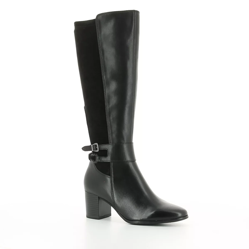 Image (1) de la chaussures Caprice - Bottes Noir en Cuir et textile
