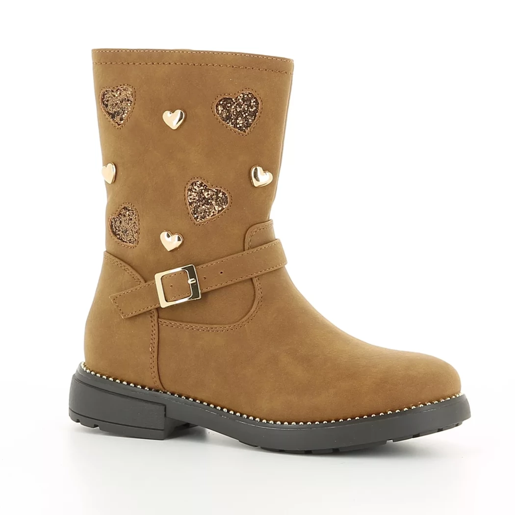 Image (1) de la chaussures Pretty Stories - Boots Cuir naturel / Cognac en Cuir synthétique