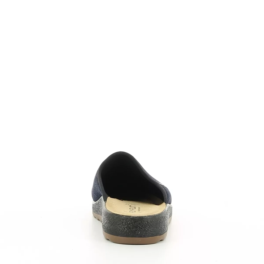Image (3) de la chaussures Fly Flot - Pantoufles et Chaussons Bleu en Cuir nubuck