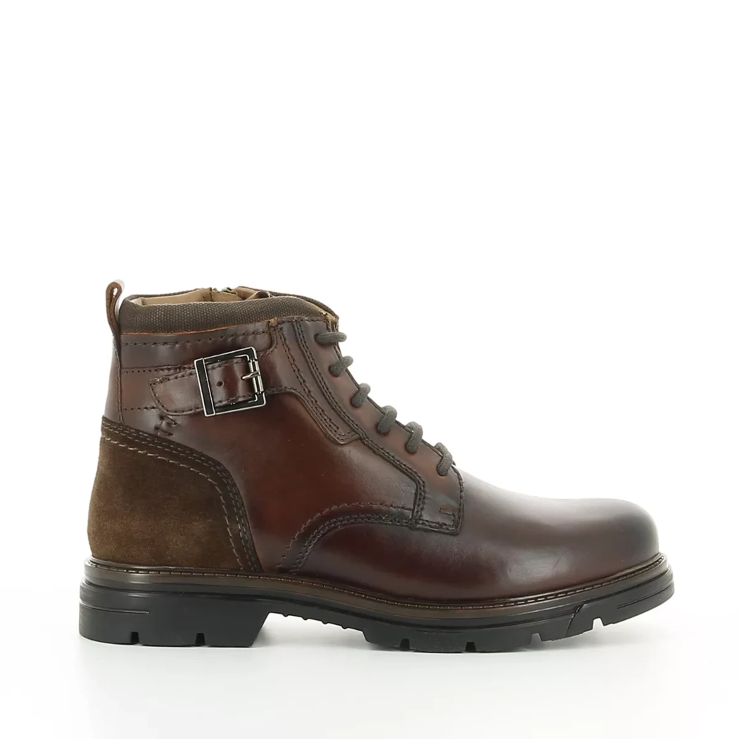 Image (2) de la chaussures Trek Stone - Bottines Cuir naturel / Cognac en Cuir