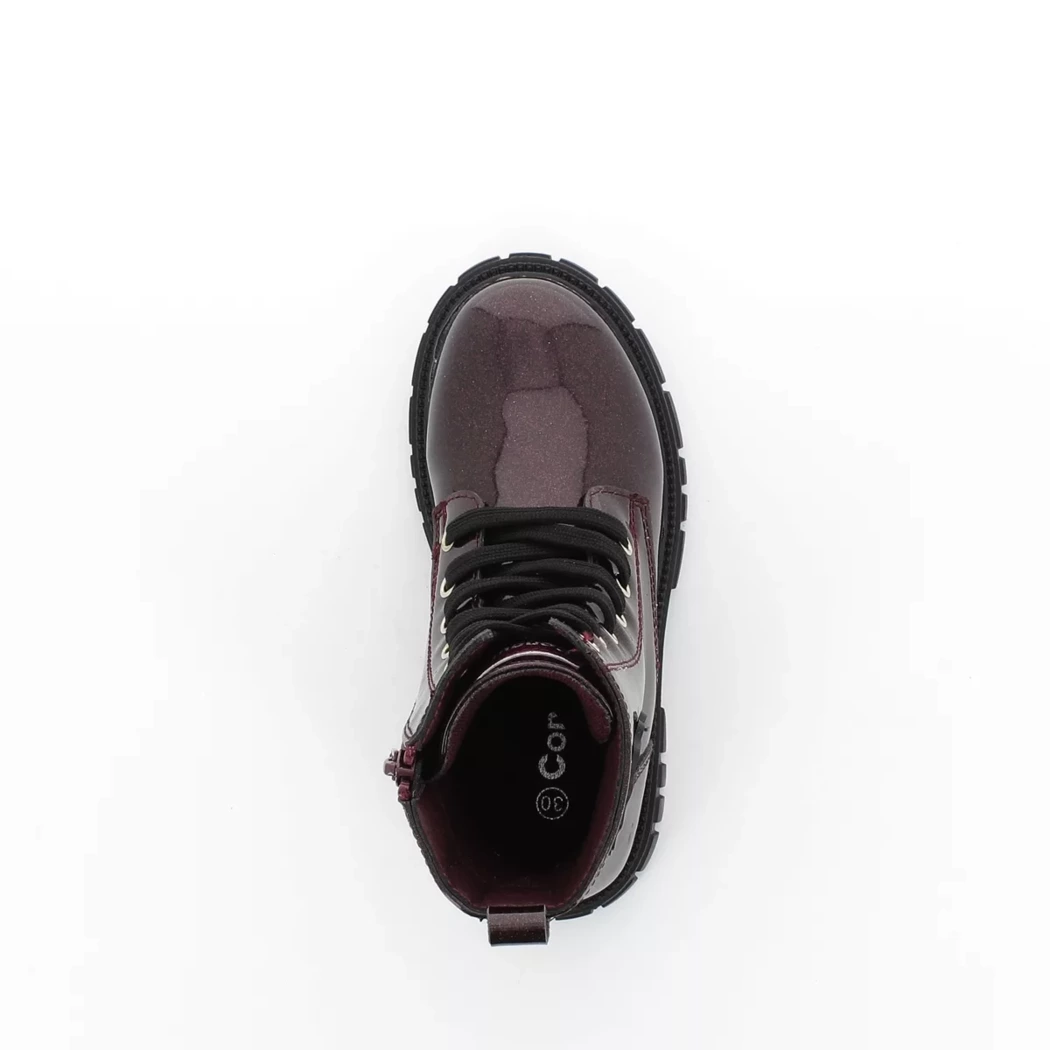 Image (6) de la chaussures Conguitos - Bottines Bordeaux en Cuir synthétique