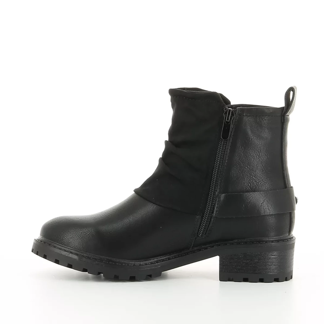 Image (4) de la chaussures Pretty Stories - Boots Noir en Cuir synthétique