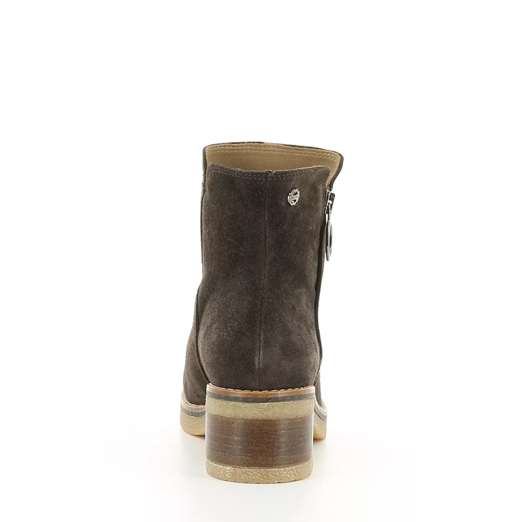 Image (3) de la chaussures Porronet - Boots Marron en Cuir synthétique