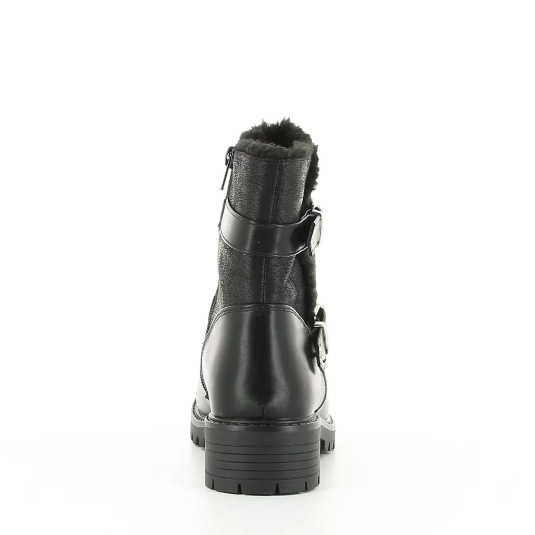 Image (3) de la chaussures Smart Standard - Boots Noir en Cuir synthétique