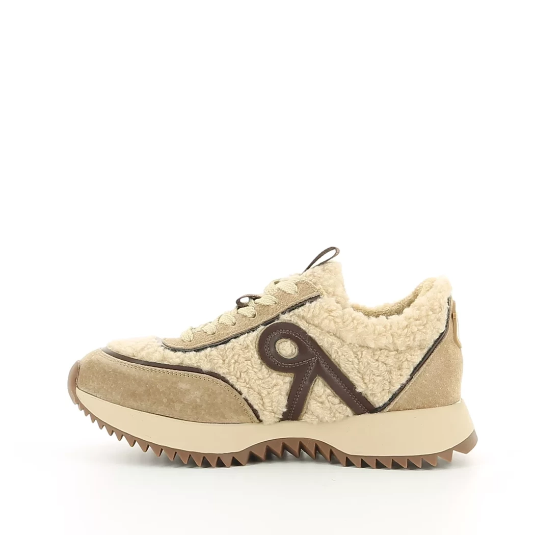 Image (4) de la chaussures Rock Away - Baskets Taupe en Cuir nubuck