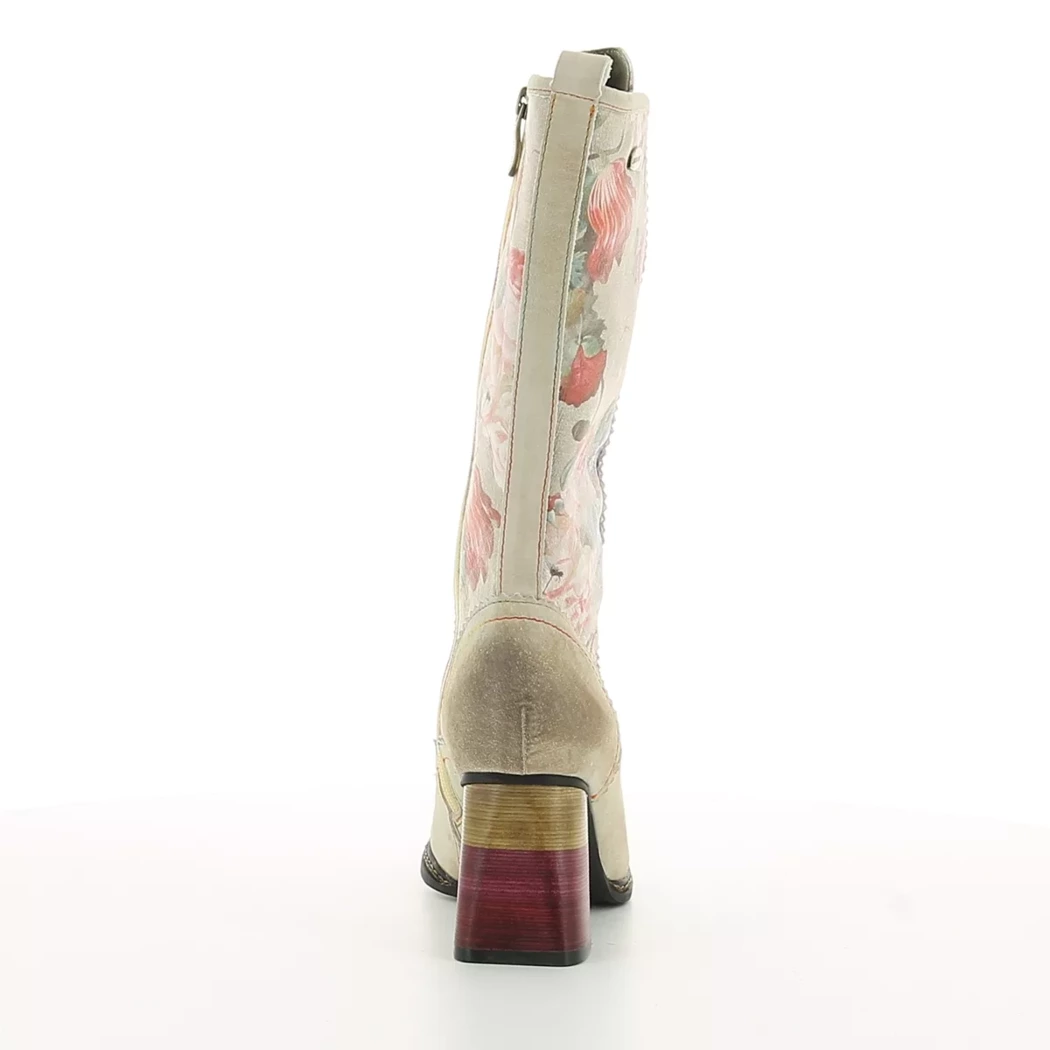Image (3) de la chaussures Laura Vita - Bottines Beige en Multi-Matières