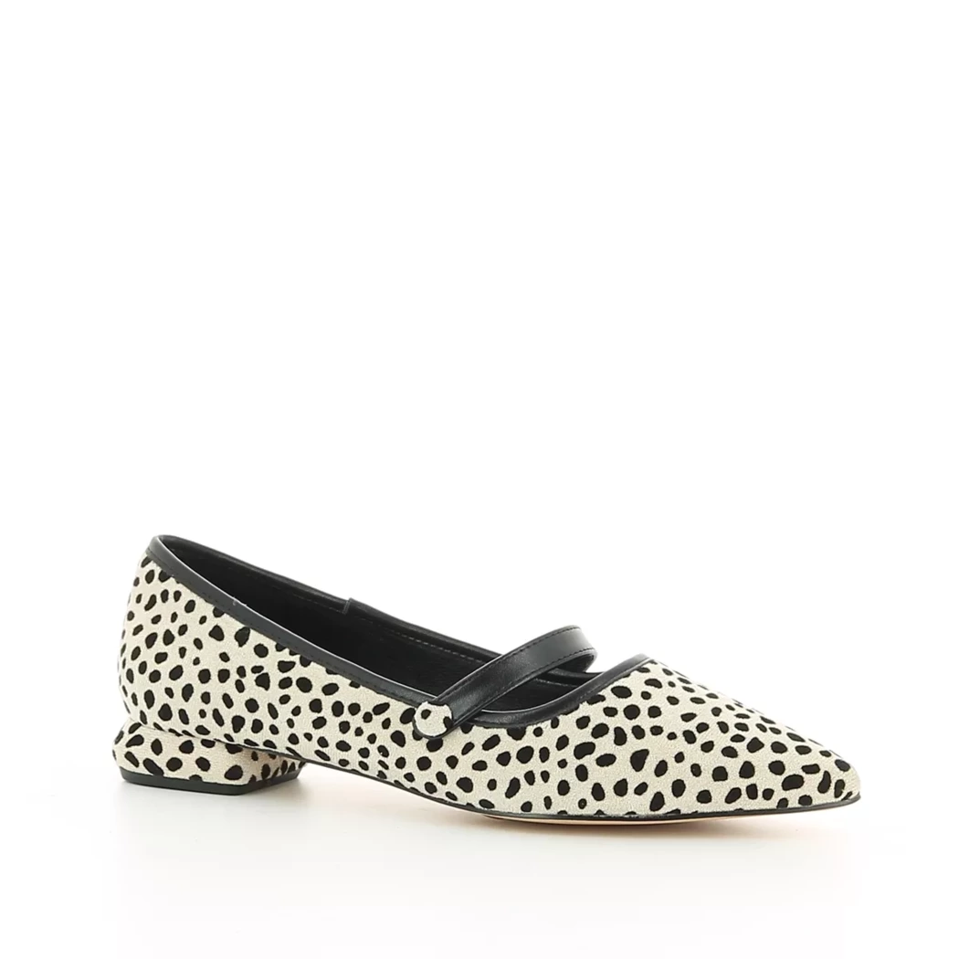 Image (1) de la chaussures Azarey - Ballerines Beige en Cuir synthétique