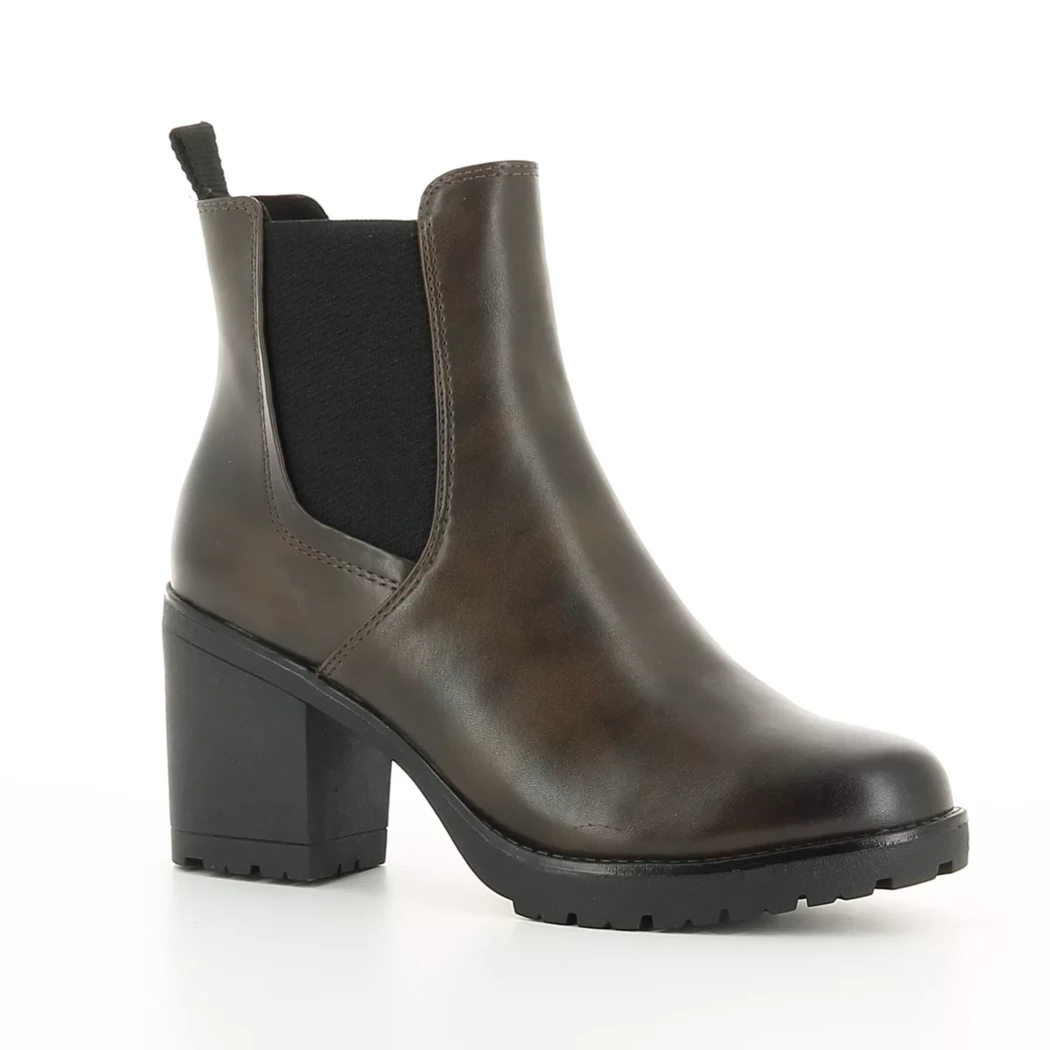 Image (1) de la chaussures Marco Tozzi - Boots Marron en Cuir synthétique