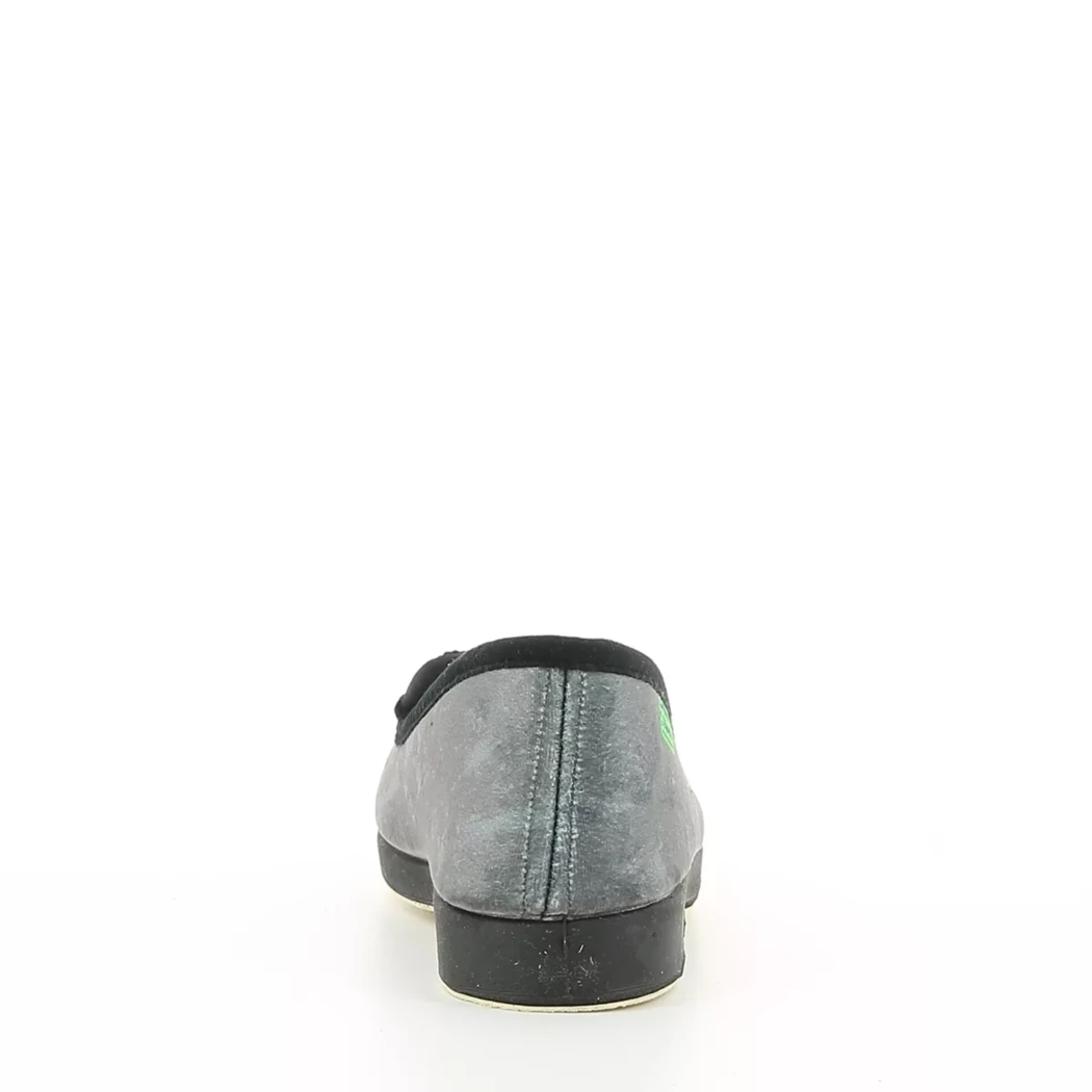 Image (3) de la chaussures La Maison de l'Espadrille - Pantoufles et Chaussons Gris en Textile