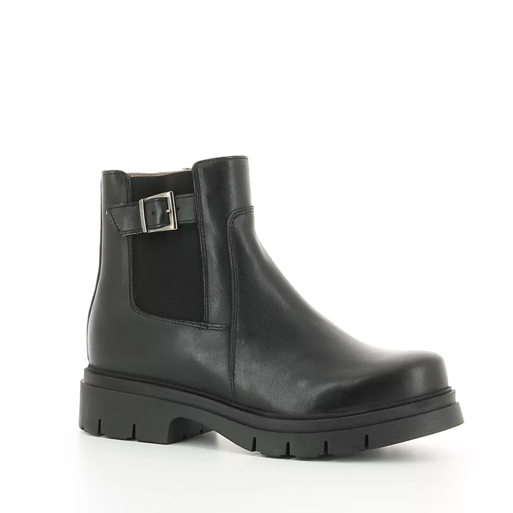 Image (1) de la chaussures Free Monday - Boots Noir en Cuir