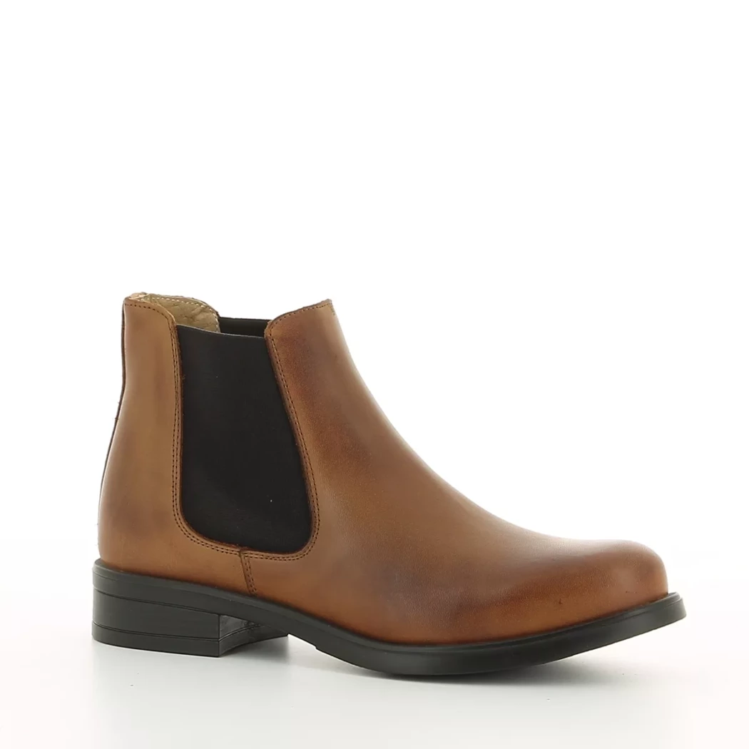 Image (1) de la chaussures Simplement B - Boots Cuir naturel / Cognac en Cuir