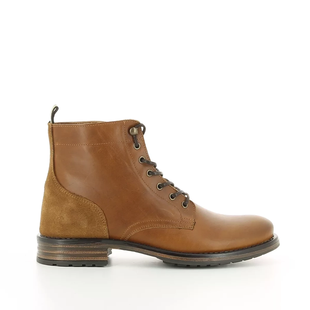 Image (2) de la chaussures Midtown District - Bottines Cuir naturel / Cognac en 