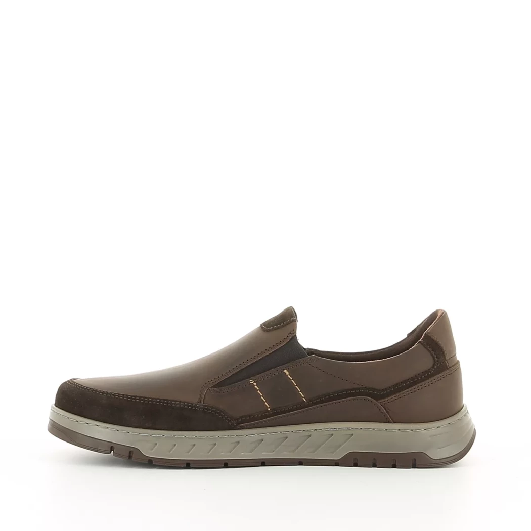 Image (4) de la chaussures Soft Land - Mocassins Marron en Cuir