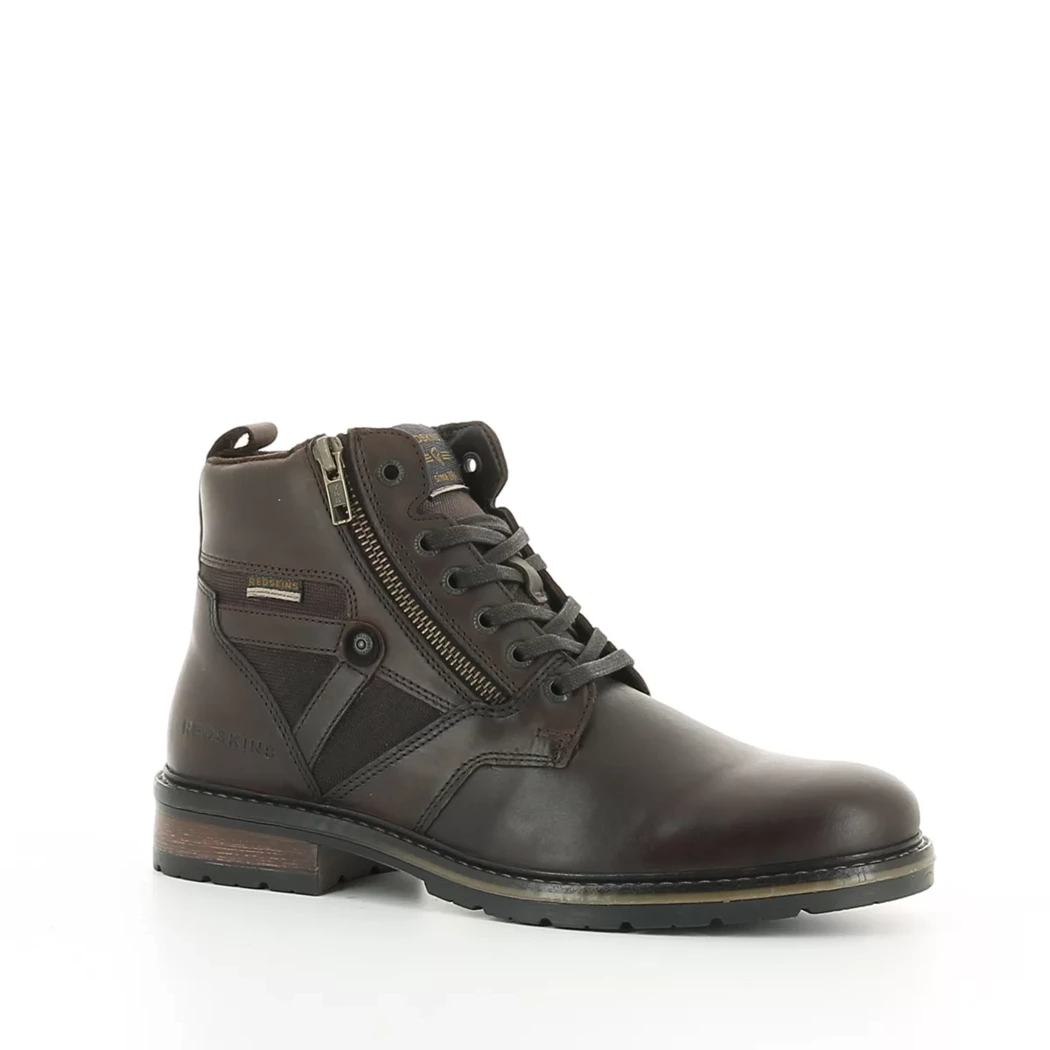 Image (1) de la chaussures Redskins - Bottines Marron en Cuir